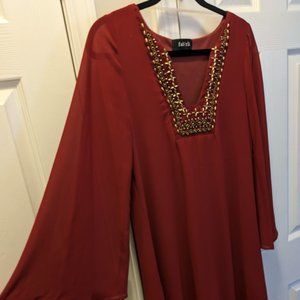 Flowy Mini Dress Fab'rik